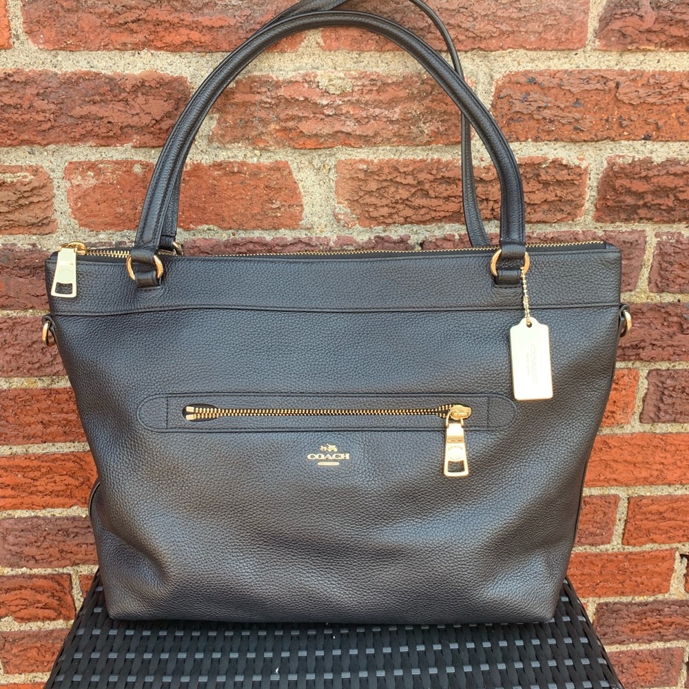 Coach double handle purse